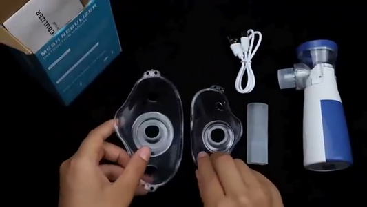 Handheld Mesh Nebulizer – Fast Relief, Quiet & Travel-Friendly